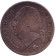 Монета 2 франка. 1822 год (A), Франция. Людовик XVIII. Монета 2 франка. 1822 год (A), Франция. Людовик XVIII.