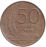 100 лет со дня рождения Хосе Энрике Родо. 1971 год, Уругвай.