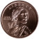 Монета 1 доллар. 2023 год (P), США. Сакагавея. Мария Толчиф и американские индейцы в балете.