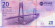 Банкнота 20 патак. 2019 год. Макао. 20-я годовщина возвращения Макао в состав Китая. (Банк Китая).