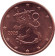 Монета 1 цент. 2005 год, Финляндия. Ролл (50 монет).