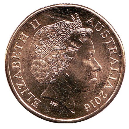 Монета 1 доллар. 2016 год, Австралия. 100 лет героям событий ANZAC.