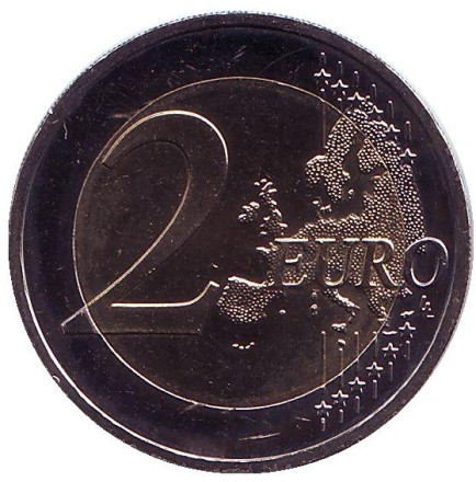 Монета 2 евро, 2012 год, Германия. Монетный двор F. Замок Нойшванштайн в Баварии. Монета 2 евро, 2012 год, Германия. Монетный двор F. Замок Нойшванштайн в Баварии.