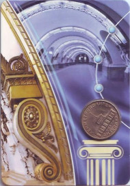 Памятный жетон в блистере, Санкт-Петербург, 2007 год. Первый жетон Ленинградского метрополитена (1958 года). Памятный жетон в блистере, Санкт-Петербург, 2007 год. Первый жетон Ленинградского метрополитена (1958 года).