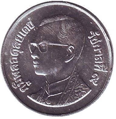 Монета 1 сатанг. 1993 год, Таиланд. Монета 1 сатанг. 1993 год, Таиланд.