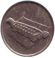 Монета 10 сен. 2000 год, Малайзия. Манкала. Монета 10 сен. 2000 год, Малайзия. Манкала.