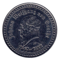 Гёте. Фауст. Сувенирный театральный жетон. Брауншвейг, Германия.