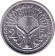 Монета 2 франка. 1959 год, Французский берег Сомали. Антилопа.