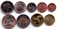Набор монет Малави (9 шт.). 1996 - 2006 гг., Малави.