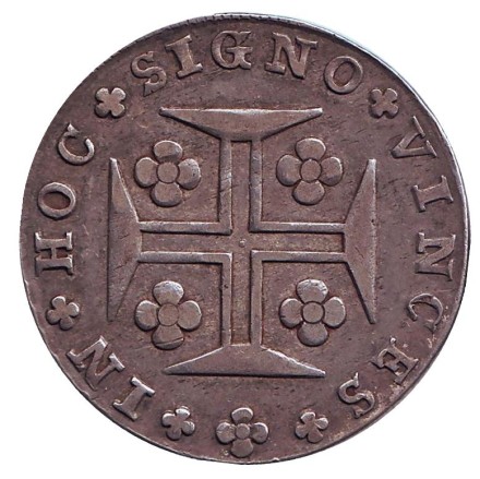 Монета 400 рейсов. 1814 год, Португалия. Жуан VI.