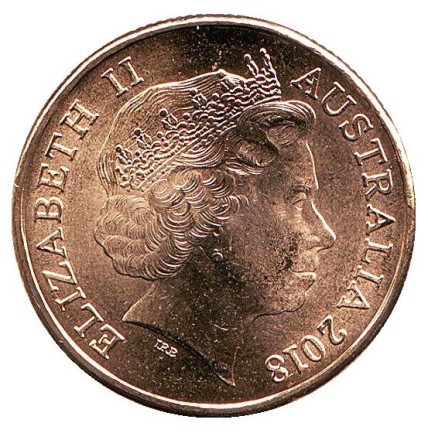 Монета 1 доллар. 2018 год, Австралия. 100 лет героям событий ANZAC. Монета 1 доллар. 2018 год, Австралия. 100 лет героям событий ANZAC.