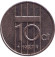 Монета 10 центов. 1987 год, Нидерланды. Монета 10 центов. 1987 год, Нидерланды.
