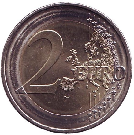 Монета 2 евро, 2012 год, Германия. Монетный двор J. Замок Нойшванштайн в Баварии. Монета 2 евро, 2012 год, Германия. Монетный двор J. Замок Нойшванштайн в Баварии.