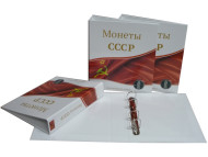 Альбом вертикальный 230х270 мм (Оптима), для монет СССР без листов. Производство Россия. Альбом вертикальный 230х270 мм (Оптима), для монет СССР без листов. Производство Россия.