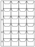 Лист для монет, с клапанами, на 24 ячейки. Формат "Optima" (Оптима), производство Россия.
