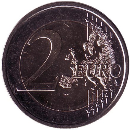 Монета 2 евро. 2017 год, Финляндия. 100-летие независимости Финляндии. Монета 2 евро. 2017 год, Финляндия. 100-летие независимости Финляндии.