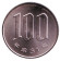 Монета 100 йен. 2019 год, Япония. UNC. Монета 100 йен. 2019 год, Япония. UNC.