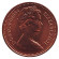 Монета 1/2 пенни. 1984 год, Великобритания. BU. Монета 1/2 пенни. 1984 год, Великобритания. BU.