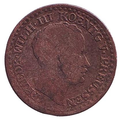 Монета 1 серебряный грош. 1831 год, Германия. Пруссия.