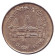 Монета 1 риель. 1970 год, Камбоджа. Монета 1 риель. 1970 год, Камбоджа.