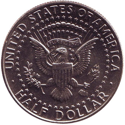 Монета 50 центов. 1988 год (P), США. UNC. Джон Кеннеди. Монета 50 центов. 1988 год (P), США. UNC. Джон Кеннеди.