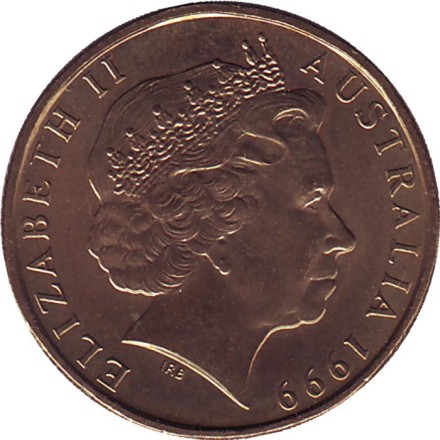 Монета 1 доллар. 1999 год (А), Австралия. Последний из АНЗАК.
