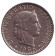 Монета 20 раппенов. 1966 год, Швейцария.