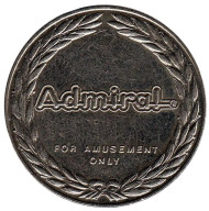 Admiral. Novomatic International. "N". Игровой жетон, Австрия. Admiral. Novomatic International. "N". Игровой жетон, Австрия.