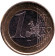 Монета 1 евро. 2003 год, Нидерланды.