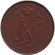 Монета 10 пенни. 1914 год, Финляндия в составе Российской Империи.