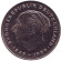 Монета 2 марки. 1979 год (F), ФРГ. Теодор Хойс. Монета 2 марки. 1979 год (F), ФРГ. Теодор Хойс.