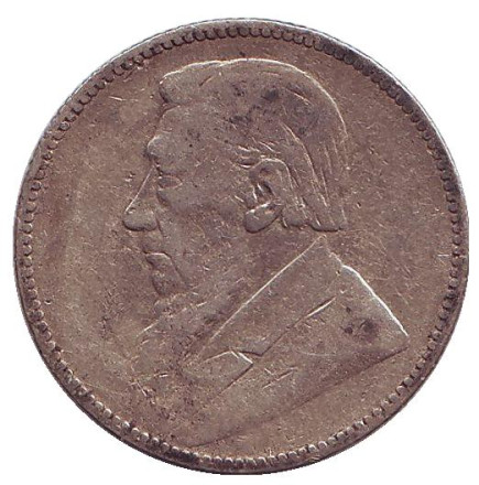 Монета 1 шиллинг. 1895 год, ЮАР. Монета 1 шиллинг. 1895 год, ЮАР.