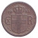Монета 25 аураров. 1923 год, Исландия. Монета 25 аураров. 1923 год, Исландия.