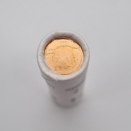Монета 1 цент. 2012 год, Эстония. Ролл (50 монет).