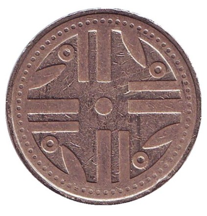 Монета 200 песо. 2005 год, Колумбия. Монета 200 песо. 2005 год, Колумбия.