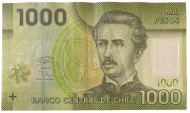 Банкнота 1000 песо. 2020 год, Чили. Банкнота 1000 песо. 2020 год, Чили.