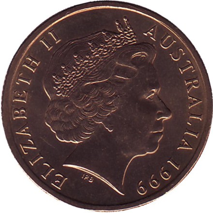 Монета 1 доллар. 1999 год (М), Австралия. Последний из АНЗАК.