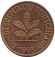 Монета 5 пфеннигов. 1993 год (G), ФРГ. Дубовые листья. Монета 5 пфеннигов. 1993 год (G), ФРГ. Дубовые листья.