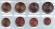 Набор монет евро (8 шт). 2004 год, Испания.