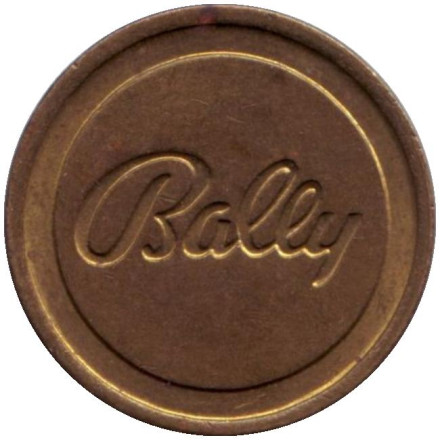 Жетон для развлечений "Bally". Великобритания.