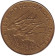 Монета 10 франков. 1975 год, Центральные Африканские Штаты. Африканские антилопы. (Западные канны).