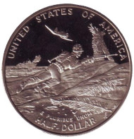 Монета 50 центов (P). 1993 год, США. Proof. 50-летие Второй мировой войны. Монета 50 центов (P). 1993 год, США. Proof. 50-летие Второй мировой войны.