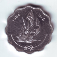 Монета 10 лари, 1984 год, Мальдивы. UNC. Парусник. Монета 10 лари, 1984 год, Мальдивы. UNC. Парусник.