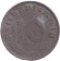Монета 10 рейхспфеннигов. 1941 год, Германия (Третий Рейх). (B). Монета 10 рейхспфеннигов. 1941 год, Германия (Третий Рейх). (B).