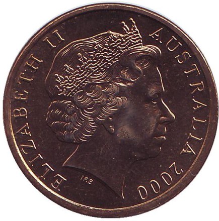 Монета 1 доллар. 2000 год, Австралия. (Канберра) Олимпийские игры в Сиднее.