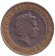 Монета 2 фунта. 2003 год, Великобритания. 50 лет открытия структуры ДНК.