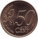 Монета 50 центов. 2010 год, Люксембург.