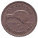 Монета 1 флорин. 1950 год, Новая Зеландия. Киви (птица). Монета 1 флорин. 1950 год, Новая Зеландия. Киви (птица).