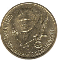 Монета 2 злотых, 2004 год, Польша. Бригадный генерал Станислав Сосабовский. Монета 2 злотых, 2004 год, Польша. Бригадный генерал Станислав Сосабовский.