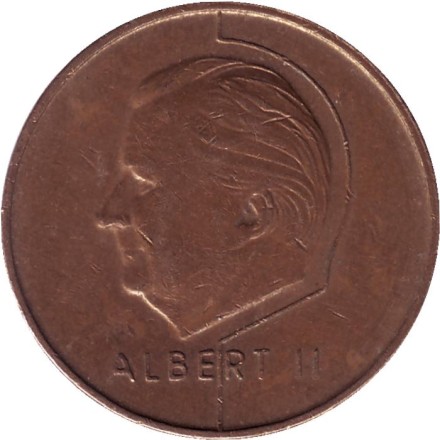 Монета 20 франков. 1998 год, Бельгия. (Belgie) Монета 20 франков. 1998 год, Бельгия. (Belgie)